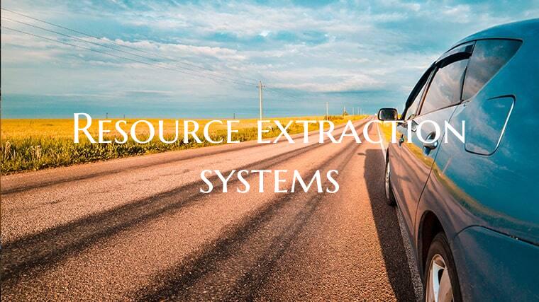 Resource extraction systems